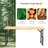 66.5'' Solid Wood Rectangular Adjustable Folding Table