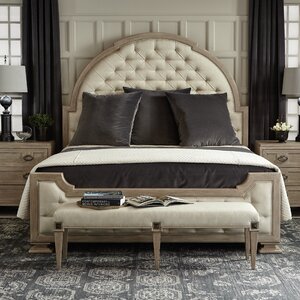 Bernhardt Santa Barbara Vegan Leather Standard Bed & Reviews | Wayfair