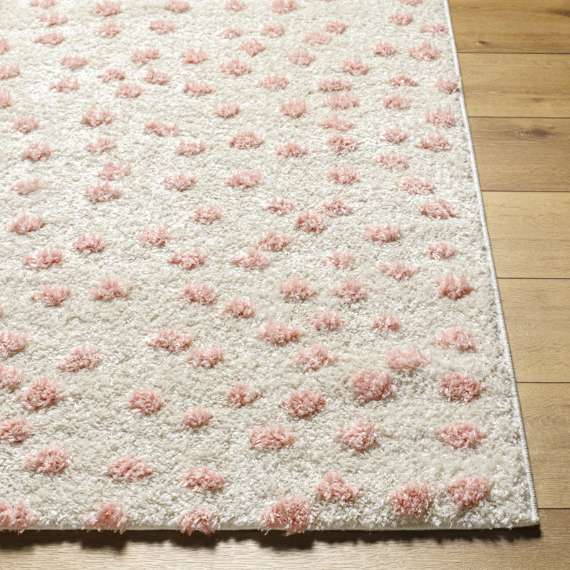 Harrisonburg Shag/Pink Area Rug
