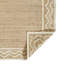 Tapis géométrique en jute et en laine tissé à plat à la main Adela-62642513