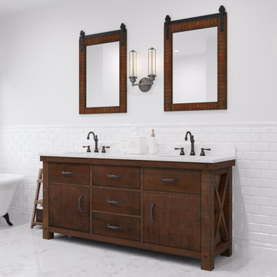 Aberdeen 72" Bath Vanity with Mirror