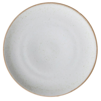 Corona - Coupe Plate Commercial Dishwasher Safe 11'' Porcelain Dinner Plate , Set of 12