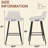 Upholstered Counter Stool With Metal Frame-1525915287-1525915286