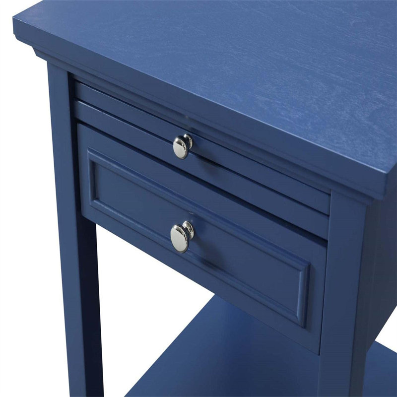 End Table, Blue