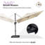 274cm Cantilever Parasol-1016842750