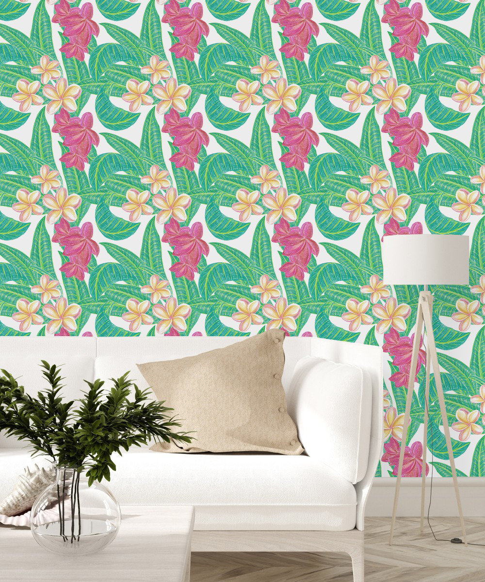 Red Barrel Studio Hand Drawn Floral Wallpaper Peel And Stick And ...