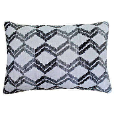 Geometric Sunbrella® Throw Pillow