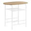 Ensemble de table de salle à manger 3 pièces de haute qualité pour la cuisine, fabriqué en stratifié, idéal pour divers espaces de vie-994709521-994709520