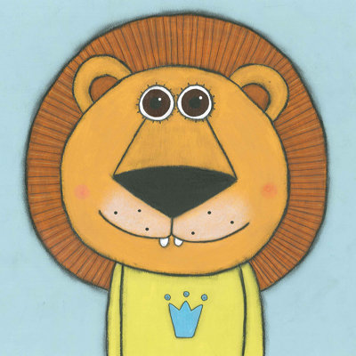«Lion», reproduction sur toile tendue