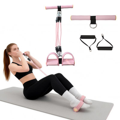 Relifesports Resistance Bands / Pilates Bands with Resistance Bands and Foot Strap