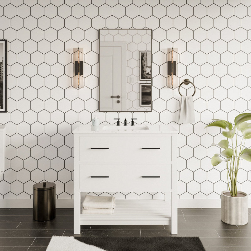 Meuble-lavabo 36 po Frey
