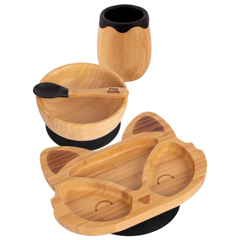 Piece Dinnerware Set, Black