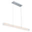 Luminaire suspendu linéaire en cristal