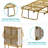 31" Portable Rollaway Folding Bed with 5" Foam Mattress & Lockable Wheels-221687041