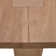 Firdows Modern Rustic 55" Solid Wood Double Pedestal Coffee Table With Butterfly Joint Inlay