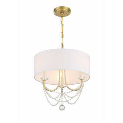 Lustre tambour 3 lumières Paradiso
