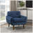 Modern Accent Chair with Tufted Cushion for Stylish Living Room-1774285380