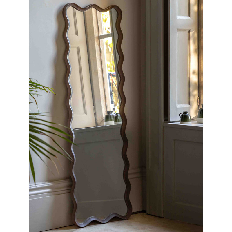 Rectangle Mirror, Dark Wood
