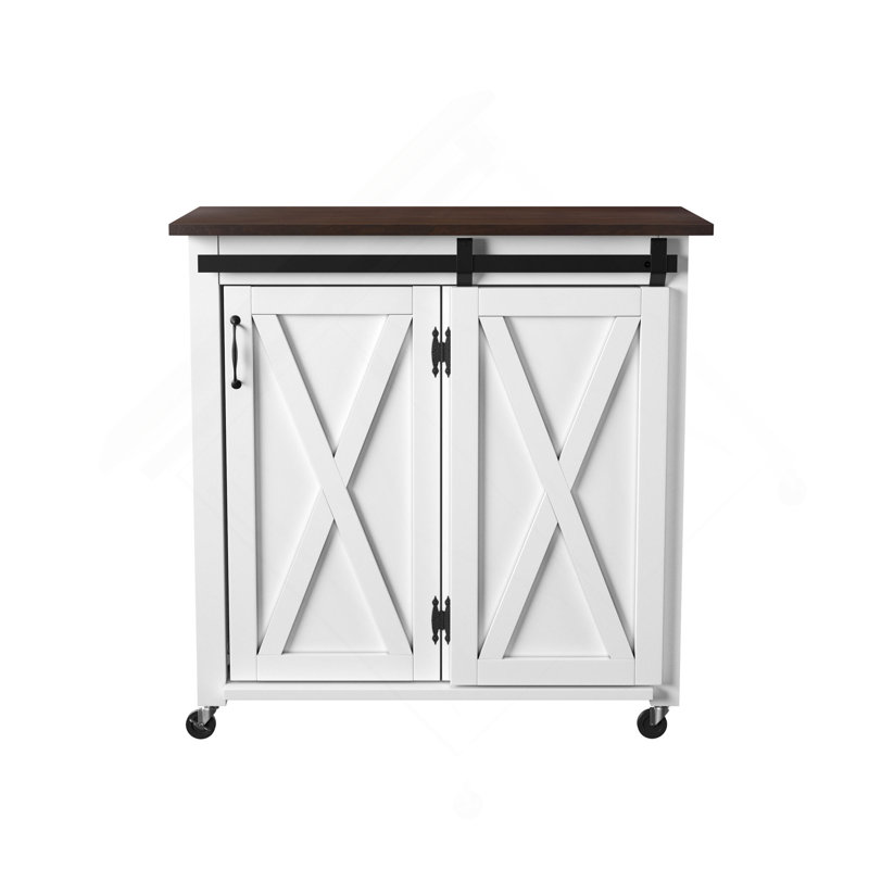 Chariot de cuisine à porte