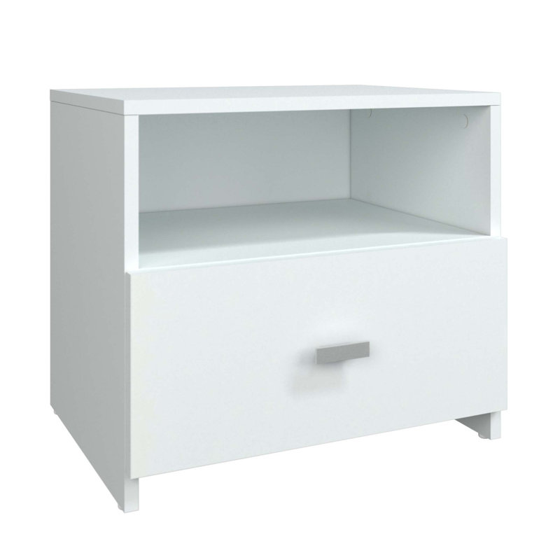 Coriell Omega Collection - (1) Nightstand – Easy Assembly, White