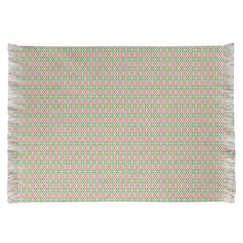 Tapis rouge/vert diamants Mcguigan, Oui