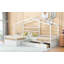 Lit plateforme House avec trois tiroirs de rangement-1630268002