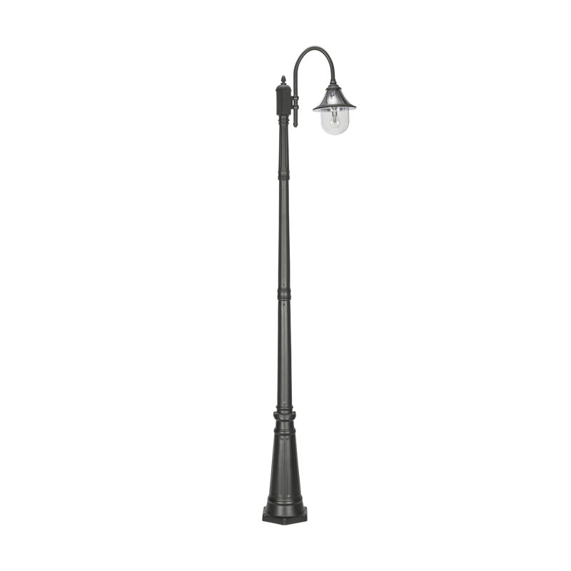 Orion Solar Post Light- Black