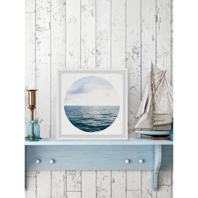 Middle Of The Ocean - Single Picture Frame Painting, 81cm H x 81cm W