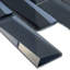 Remington 3D Bricks Bronze Glass Mosaic Tile-700849759