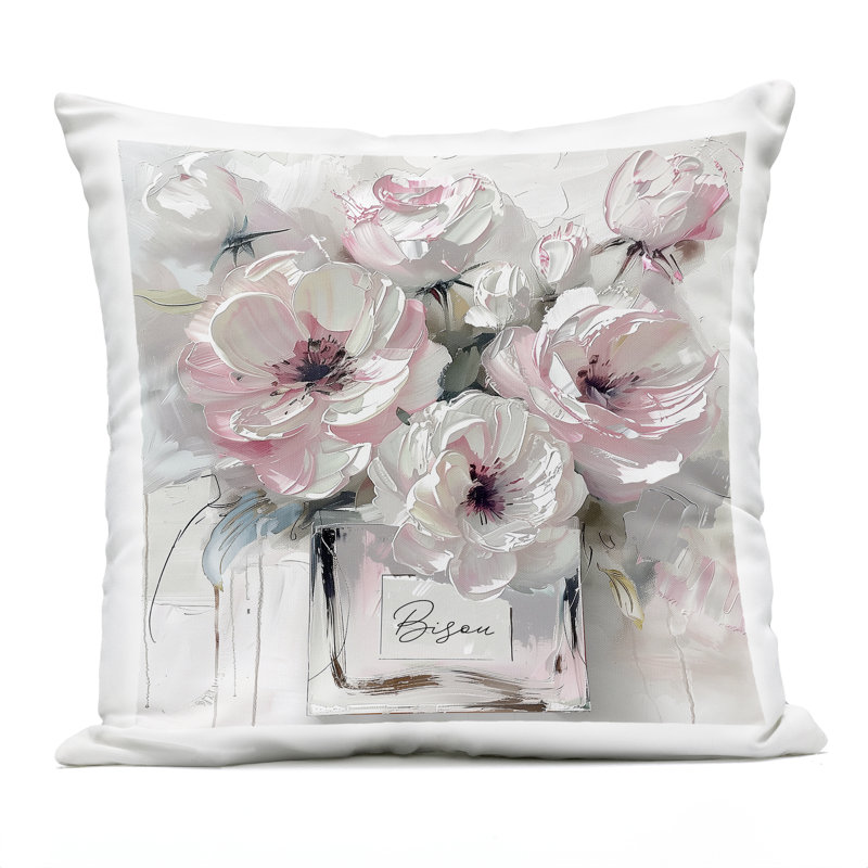 Oreiller Bisou Bouquet, imprimé par Annabelle Hall