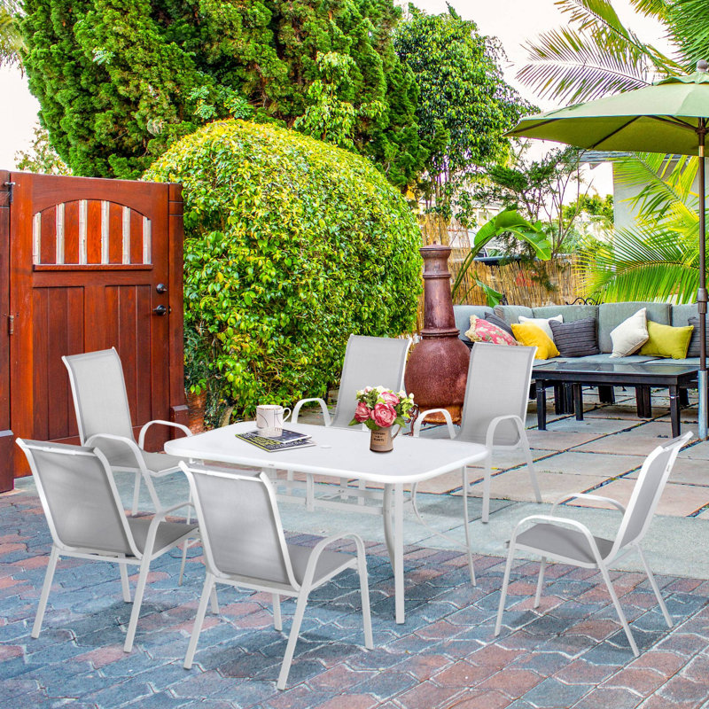 Patio Dining Set Table,