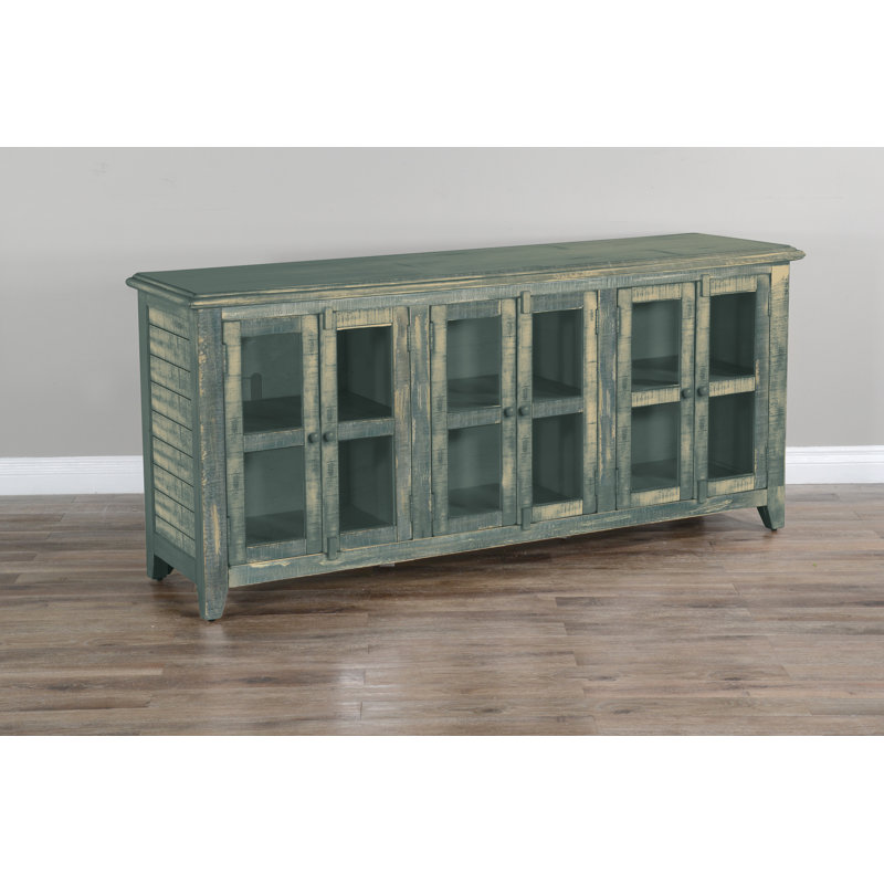 Shweta TV Stands for TVs up to 78", Sea Grass Green
