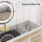51" Hollywood Style Mirrored Makeup Vanity with 13 Drawers-625791151