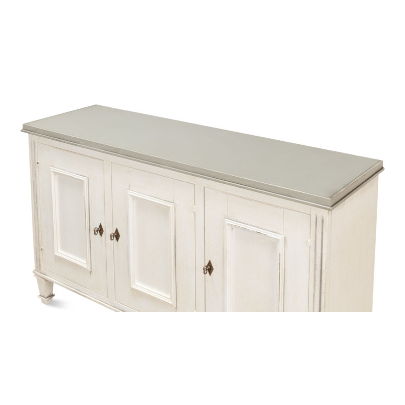 Louis XVI 60'' W Solid Wood Buffet