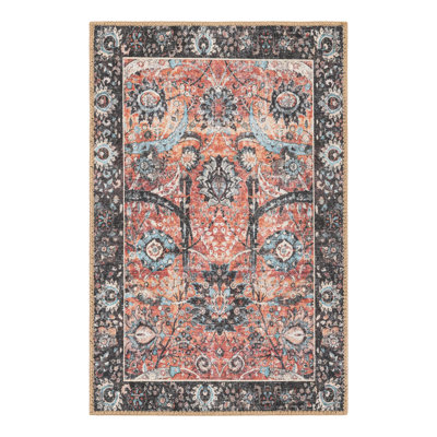 Maysn Performance Chenille Floral Indoor Rug