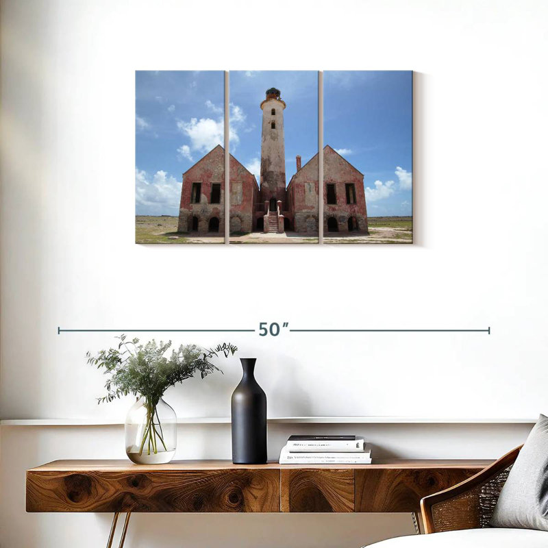 Petit phare de Curaçao, H 20 po x l 33 po