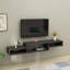 Floating TV Stand With Shelves Linesha-72768682