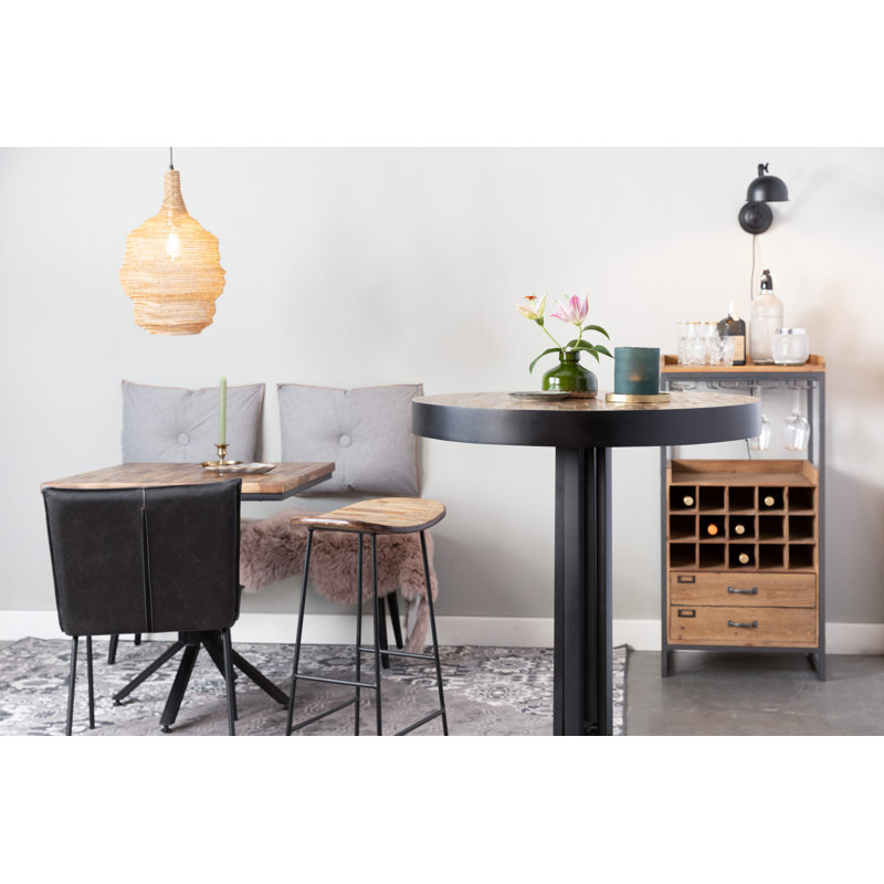 Tangle Solid Wood Counter & Bar Stool, Bar Stool (30" Seat Height), Natural