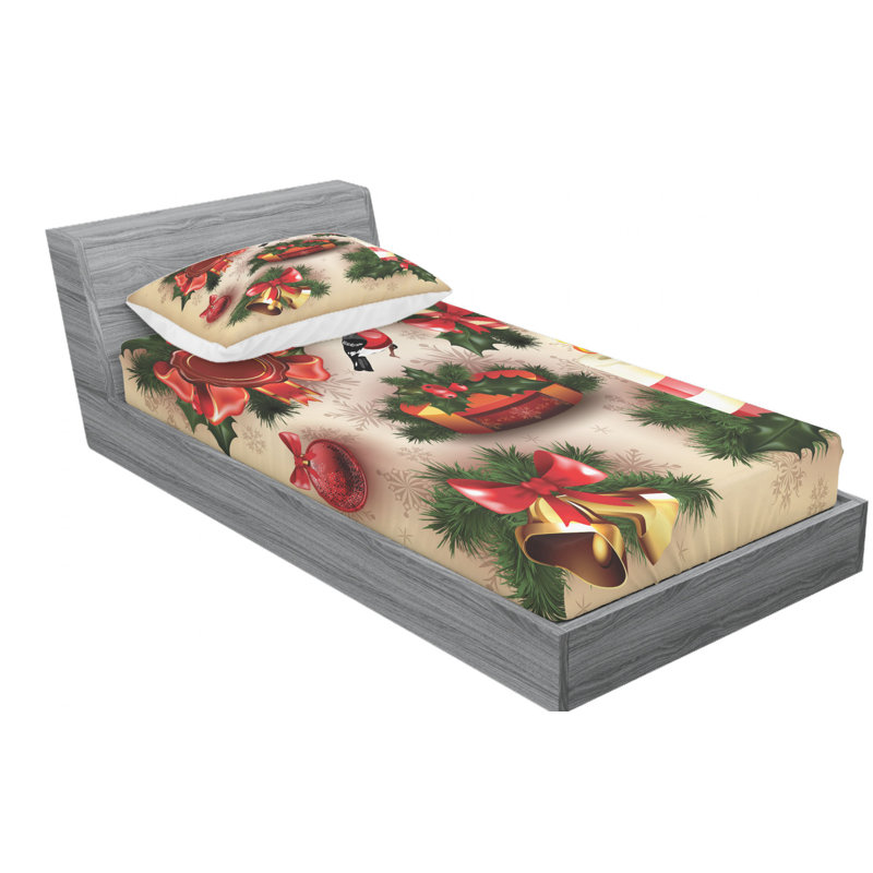Microfiber Sheet Set, Twin Sheet Set + Fitted Sheet + 1 Pillowcase