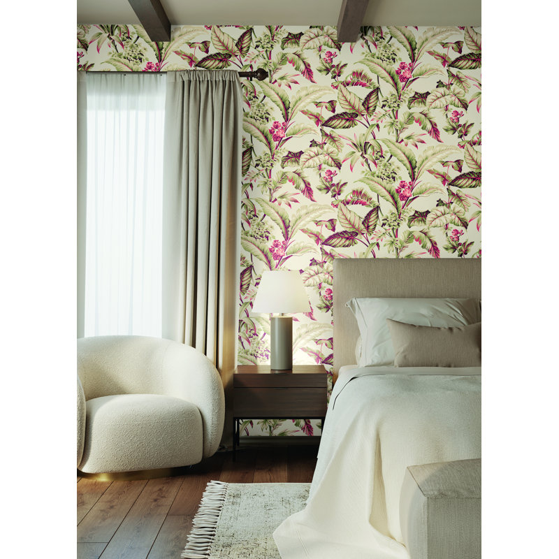 Heiti Floral Double Roll, Taupe