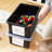 ECR4Kids Letter Size Plastic Tray Organizer with Lids, Large, Storage Bins, 10-Piece-99895652-99895657