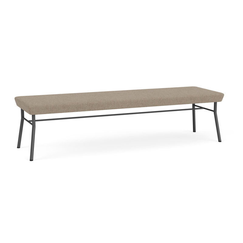 Banc en métal 3 places Chat, Gris anthracite, Limon Archetype