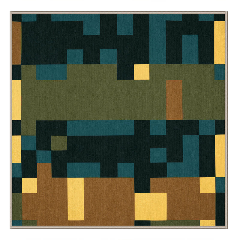 Matrix Meadows Rug, Square 4'