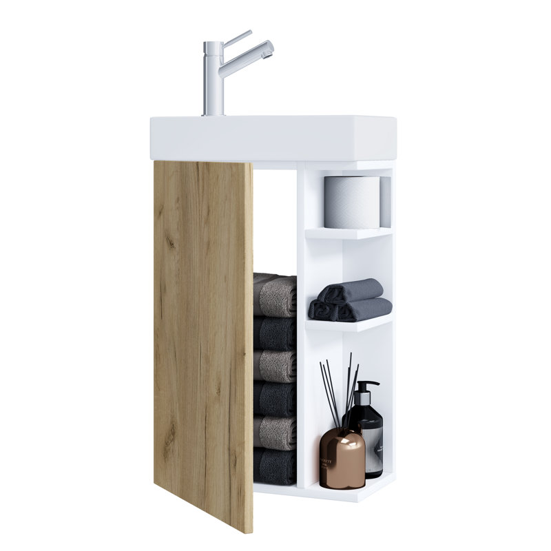 Raquele Bathroom Furniture Suite, Wood