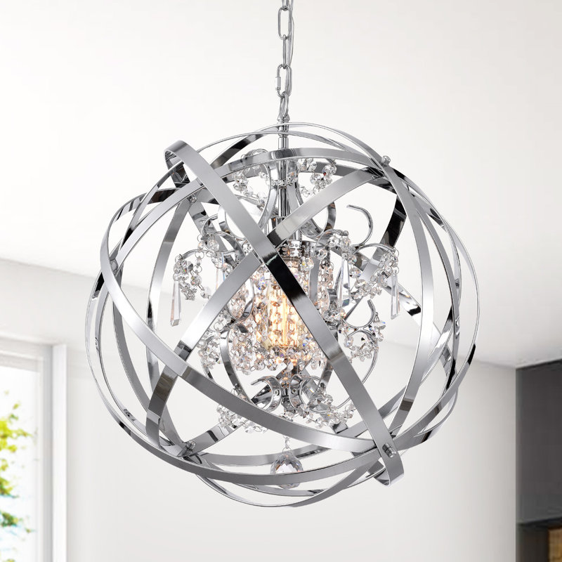 Luminaire sphère suspendu 1 lumières simple Hodder