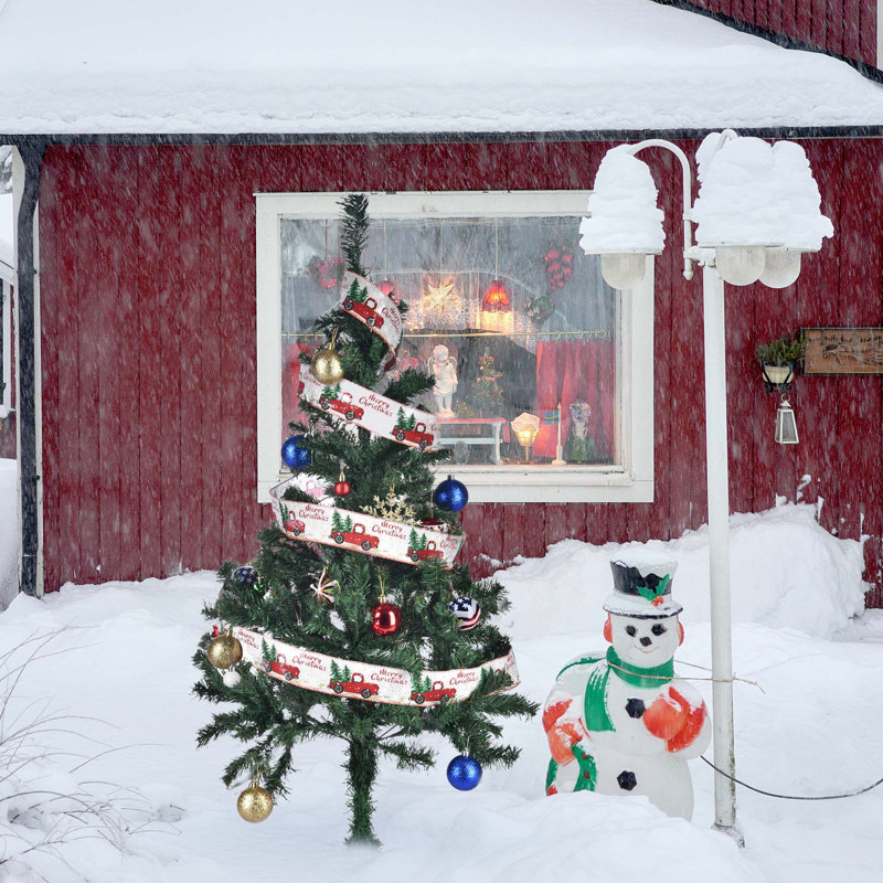 Arbre de Noël pin vert 3 pi 11 po