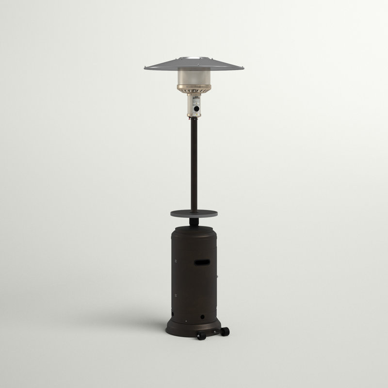 Chauffe-terrasse au propane 48000 BTU Kelbi, Bronze martelé