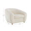 3pc Boucle Sofa (S/CH/CH) Collection, Ivory
