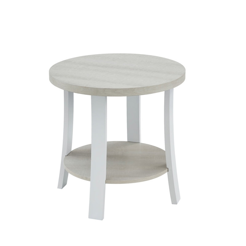 Table de bout Anze, Blanc