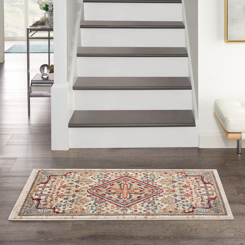 Oriental Indoor Rug, Runner 2' x 4'